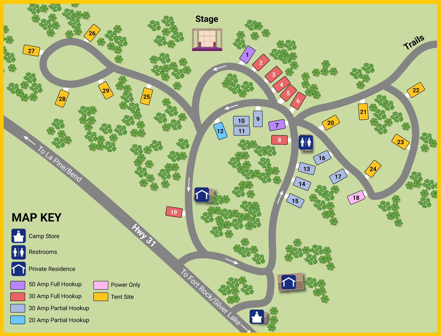 Reservations and Sites – Coyote Ridge Campground